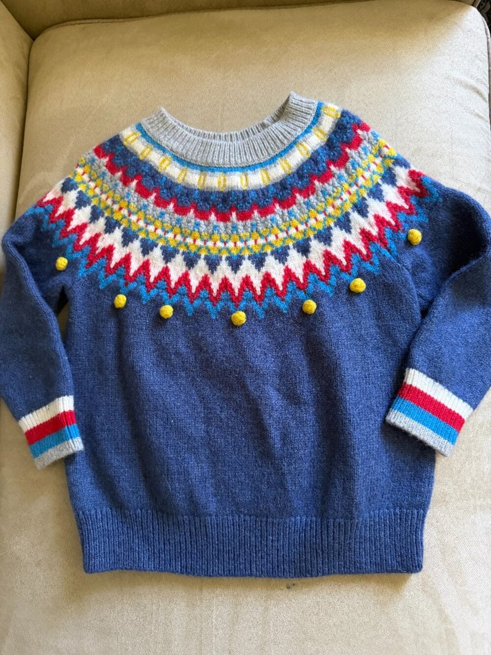 Mini Boden Classic Fair Isle Sweater